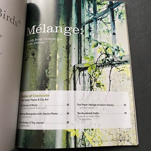 Somerset Studio The Art of Paper and Mixed Media Magazine March/ April 2015 - Picture 12 of 15